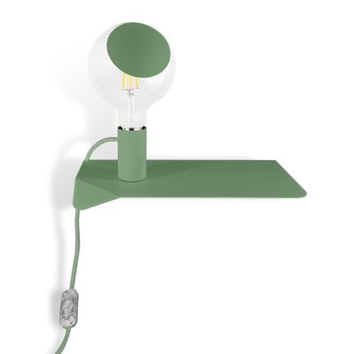 COMBO SOFIA APPLIQUE MENSOLA MAGNETICA IN METALLO 8 COLORI LAMPADINA INCLUSA DA 4.5W DESIGN MODERNO Filotto News - Cristalensi S