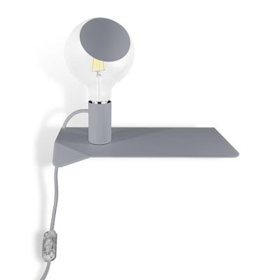 COMBO SOFIA APPLIQUE MENSOLA MAGNETICA IN METALLO 8 COLORI LAMPADINA INCLUSA DA 4.5W DESIGN MODERNO Filotto News - Cristalensi S