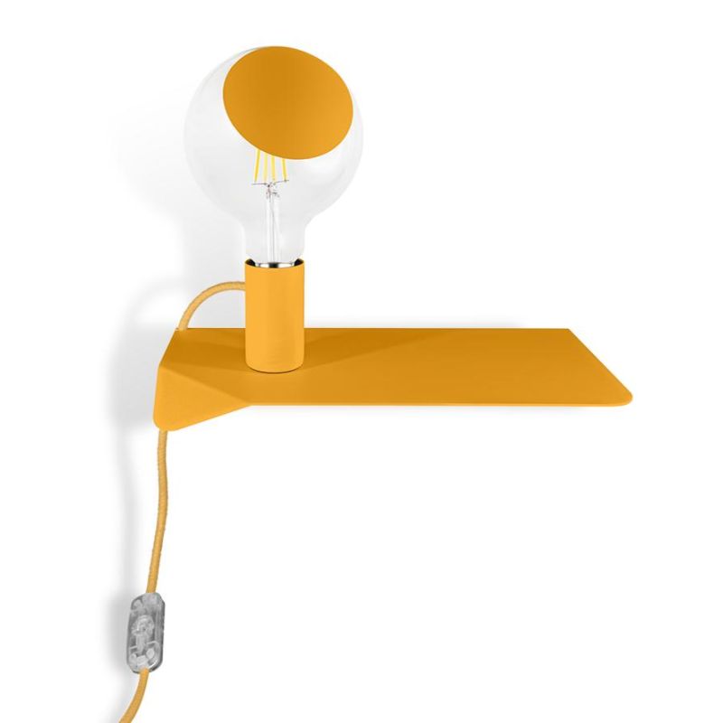 COMBO SOFIA APPLIQUE MENSOLA MAGNETICA IN METALLO 8 COLORI LAMPADINA INCLUSA DA 4.5W DESIGN MODERNO Filotto News - Cristalensi S