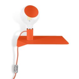 COMBO SOFIA APPLIQUE MENSOLA MAGNETICA IN METALLO 8 COLORI LAMPADINA INCLUSA DA 4.5W DESIGN MODERNO Filotto News - Cristalensi S