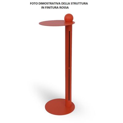 ROCCO PLUG PIANTANA CON TAVOLINO IN METALLO 8 COLORI ALTEZZA CM 82 CON LAMPADINA INCLUSA DA 7W Filotto News - Cristalensi Shop O