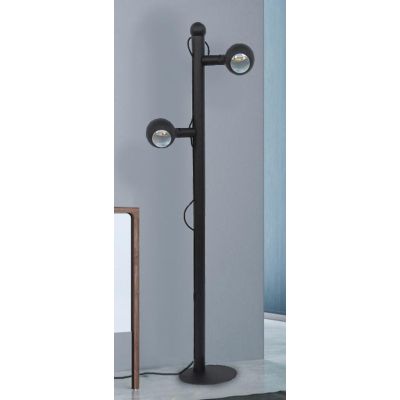 ROCCO XXL CAT PIANTANA 2 LUCI IN METALLO 8 COLORI ALTEZZA CM 157 CON LAMPADINE INCLUSE DA 7W CON CATENARIA MAGNETICA Filotto New