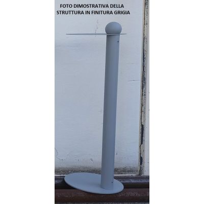 ROCCO XXL CAT PIANTANA 2 LUCI IN METALLO 8 COLORI ALTEZZA CM 157 CON LAMPADINE INCLUSE DA 7W CON CATENARIA MAGNETICA Filotto New