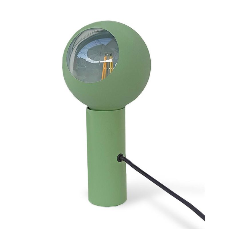 UGO CAMO PICCOLO LUMETTO ORIGINALE IN METALLO 8 COLORI ALTEZZA CM 13.5 CON LAMPADINA INCLUSA DA 7W Filotto News - Cristalensi Sh