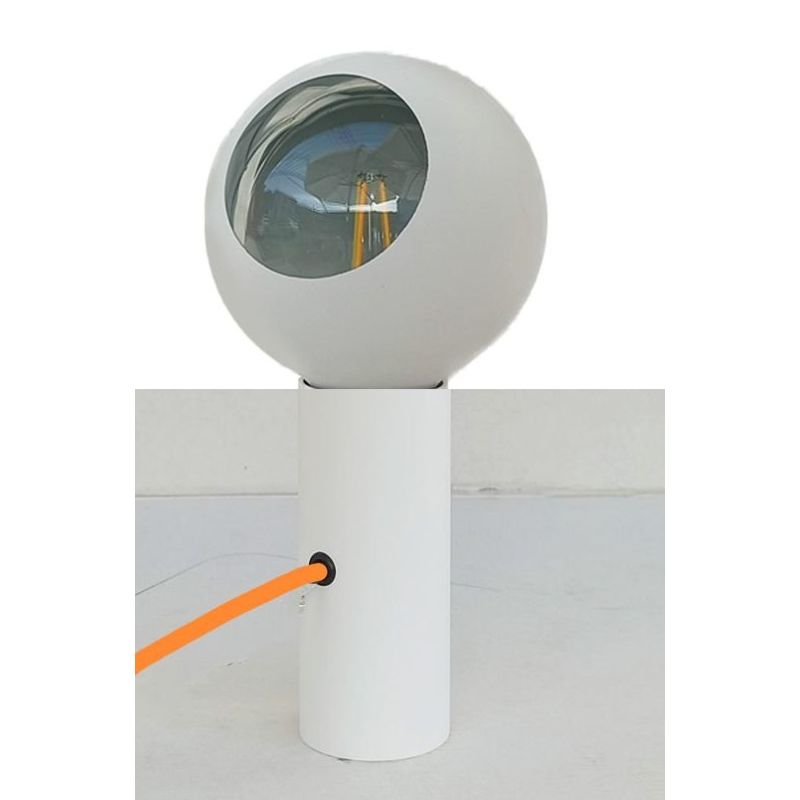 UGO CAMO PICCOLO LUMETTO ORIGINALE IN METALLO 8 COLORI ALTEZZA CM 13.5 CON LAMPADINA INCLUSA DA 7W Filotto News - Cristalensi Sh