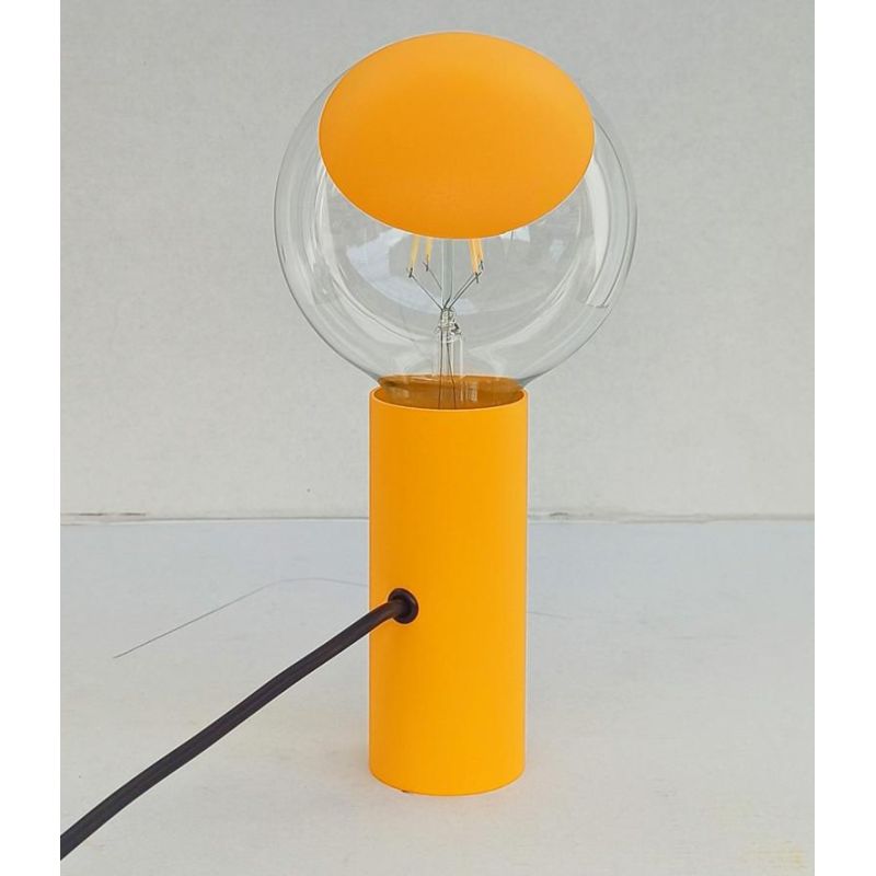 UGO SOFIA PICCOLO LUMETTO ORIGINALE IN METALLO 8 COLORI ALTEZZA CM 13.5 CON LAMPADINA INCLUSA DA 4.5W Filotto News - Cristalensi