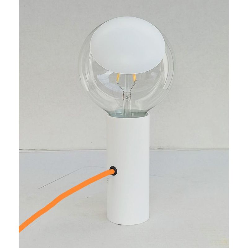 UGO SOFIA PICCOLO LUMETTO ORIGINALE IN METALLO 8 COLORI ALTEZZA CM 13.5 CON LAMPADINA INCLUSA DA 4.5W Filotto News - Cristalensi
