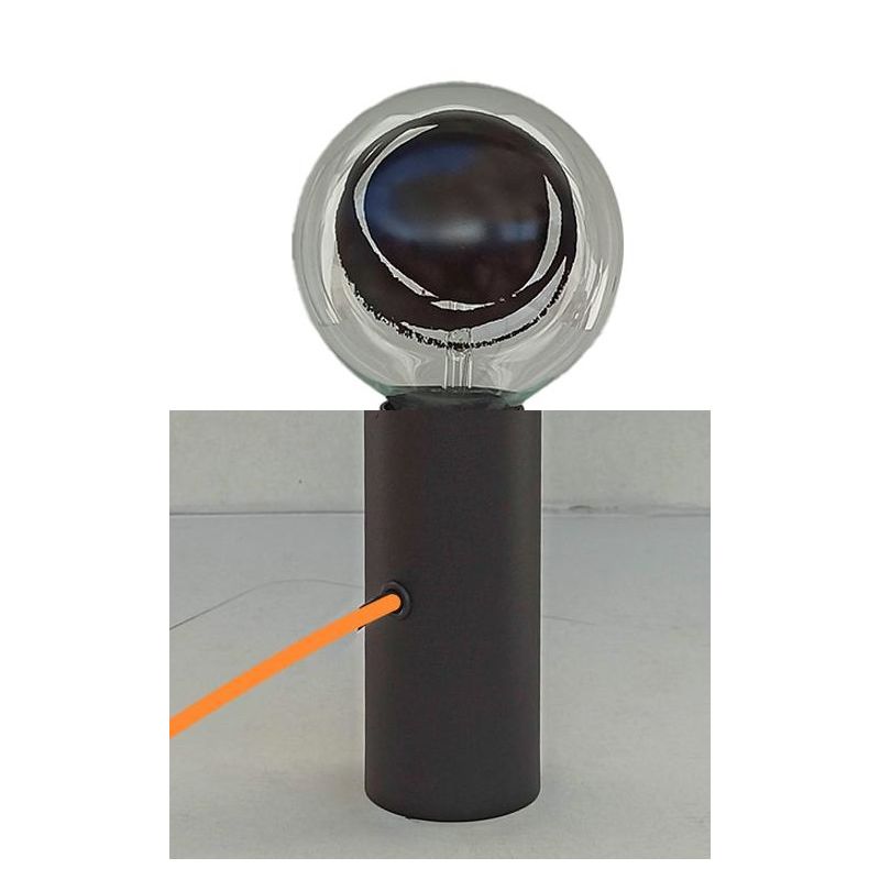 UGO PUNCTO PICCOLO LUMETTO ORIGINALE IN METALLO 8 COLORI ALTEZZA CM 13.5 CON LAMPADINA INCLUSA DA 4.5W Filotto News - Cristalens