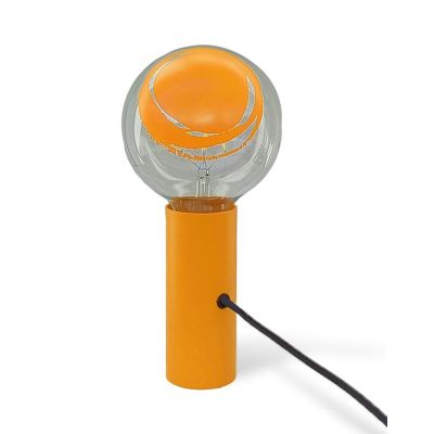 UGO PUNCTO PICCOLO LUMETTO ORIGINALE IN METALLO 8 COLORI ALTEZZA CM 13.5 CON LAMPADINA INCLUSA DA 4.5W Filotto News - Cristalens