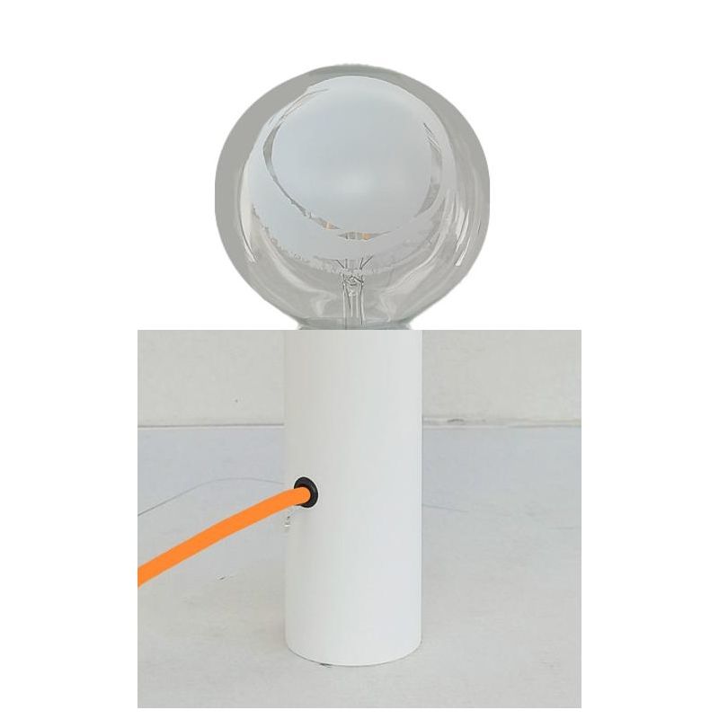 UGO PUNCTO PICCOLO LUMETTO ORIGINALE IN METALLO 8 COLORI ALTEZZA CM 13.5 CON LAMPADINA INCLUSA DA 4.5W Filotto News - Cristalens