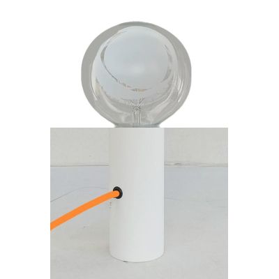 UGO PUNCTO PICCOLO LUMETTO ORIGINALE IN METALLO 8 COLORI ALTEZZA CM 13.5 CON LAMPADINA INCLUSA DA 4.5W Filotto News - Cristalens