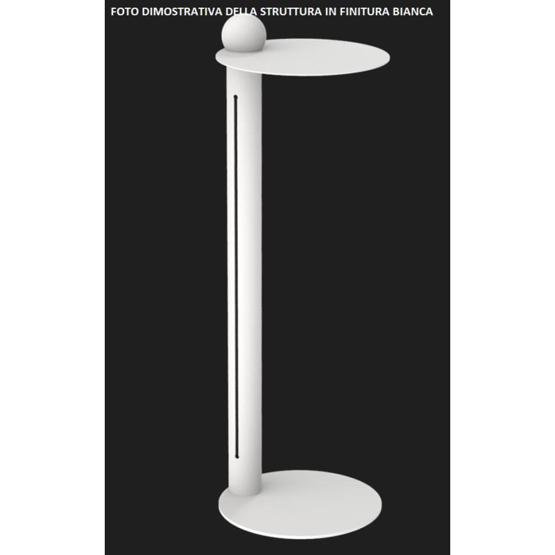 ROCCO XXL CAT PIANTANA 2 LUCI IN METALLO 8 COLORI ALTEZZA CM 157 CON LAMPADINE INCLUSE DA 7W CON CATENARIA MAGNETICA Filotto New