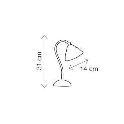 2237.L LAMPADA DA TAVOLO IN OTTONE CON DIFFUSORE IN TERRACOTTA BIANCA TRAFORATA MADE IN ITALY RUSTICA CRISTALENSI CERAMICA - Cri