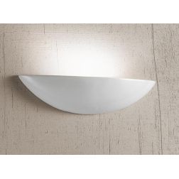 2244 APPLIQUE A VASCHETTA TRE MISURE IN TERRACOTTA BIANCA LUCIDA CLASSICA MADE IN ITALY CRISTALENSI CERAMICA - Cristalensi Shop  2