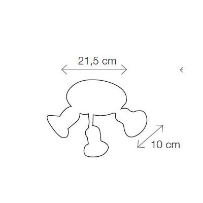 2245.3 PLAFONIERA ROTONDA 3 LUCI IN TERRACOTTA BIANCA LUCIDA E OTTONE INVECCHIATO MADE IN ITALY CRISTALENSI CERAMICA - Cristalen