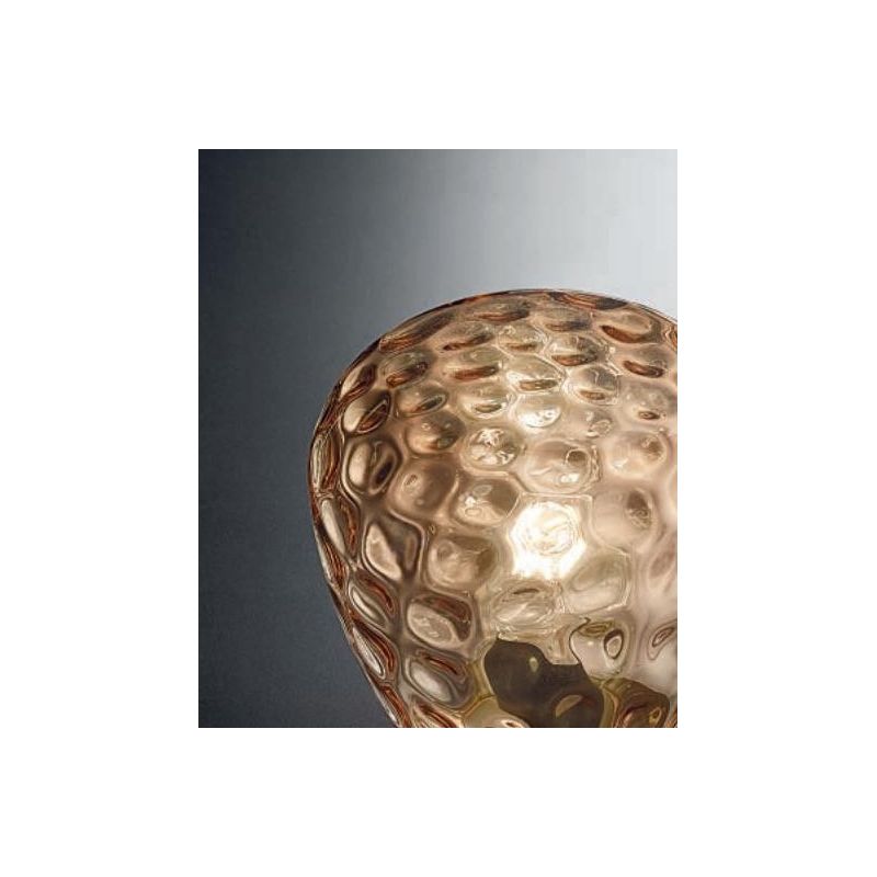 3518-30 GISELLA LAMPADA DA TAVOLO IN VETRO SOFFIATO COLORE AMBRA DI FABAS LUCE Fabas Luce - Cristalensi Shop Online