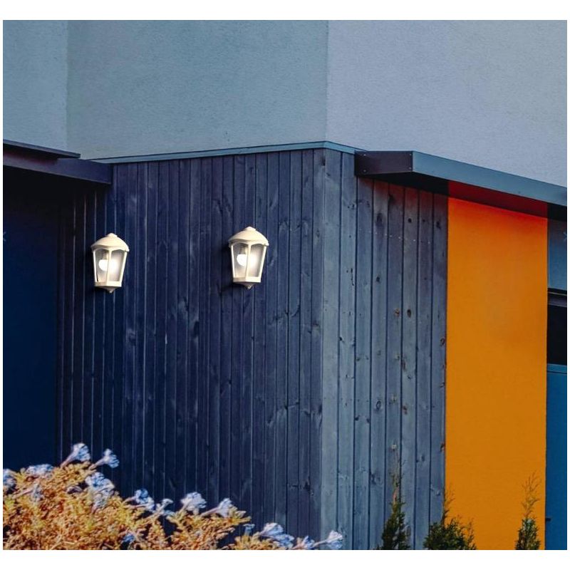 FABIO MEZZA LANTERNA CLASSICA IN RESINA NERA, GRIGIA O BIANCO IP55 FUMAGALLI MADE IN ITALY DARK LIGHT - Cristalensi Shop Online