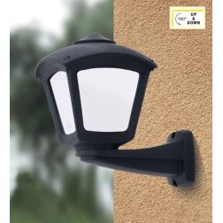 NARDO-ROBY APPLIQUE IN RESINA IP55 VETRO OPALE 3 COLORI MADE IN ITALY FUMAGALLI DARK LIGHT - Cristalensi Shop Online