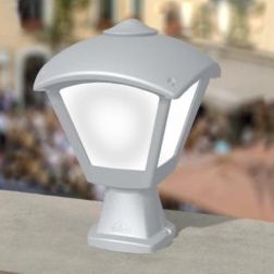 DISMA-ROBY PALETTO IN RESINA ALTEZZA CM 29 IP55 3 COLORI VETRO OPALE MADE IN ITALY FUMAGALLI DARK LIGHT - Cristalensi Shop Onlin 2