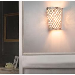 APPLIQUE DA PARETE STILE RUSTICO INTAGLIATA IN TERRACOTTA DECORATA PRODOTTO MADE IN ITALY IMAS - Cristalensi Shop Online 2