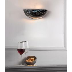 APPLIQUE CLASSICA A VASCHETTA IN TERRACOTTA DECORATA EFFETTO MARMO MADE IN ITALY DELLA IMAS IMAS - Cristalensi Shop Online 2