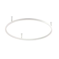 PLAFONIERA FORMA CIRCOLARE 3 MISURE LED INTEGRATO LUCE 3000K BIANCA O NERA CRISTALENSI - Cristalensi Shop Online 2