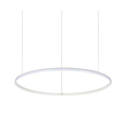 SOSPENSIONE MODERNA SOTTILE DI FORMA CIRCOLARE 3 MISURE LED INTEGRATO LUCE 3000K CRISTALENSI - Cristalensi Shop Online 2