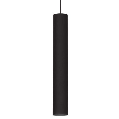 SOSPENSIONE CILINDRO DIAMETRO 6 CM ALTEZZA 40 CM IN METALLO 11 COLORI DESIGN MODERNO ATTACCO GU10 CRISTALENSI - Cristalensi Shop