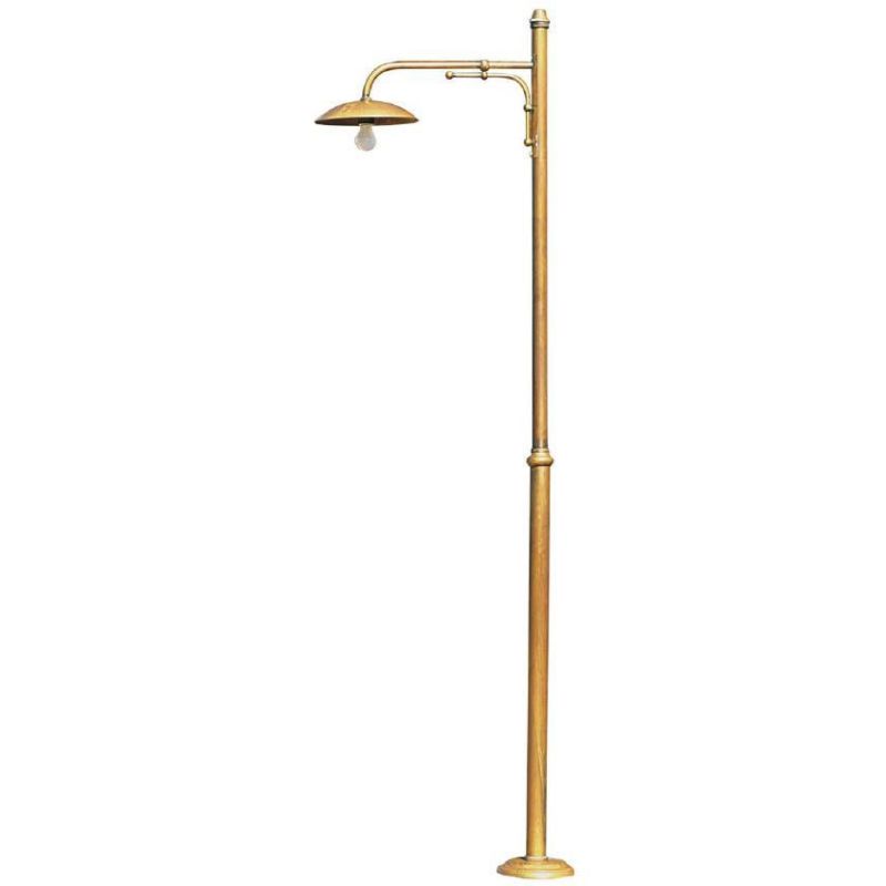 ERA PALO H250 DA ESTERNO IN OTTONE NATURALE O VERNICIATO DI ANTRACITE O CORTEN CRISTALENSI OTTONE - Cristalensi Shop Online