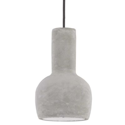 OIL 3 LAMPADARIO A SOSPENSIONE SINGOLA MODERNA IN CEMENTO NEL COLORE GREZZO Ideal Lux - Cristalensi Shop Online