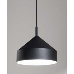 LAMPADARIO A SOSPENSIONE IN 3 MISURE METALLO BIANCO O NERO STILE VINTAGE LAMPADINA ATTACCO E27 CRISTALENSI - Cristalensi Shop On 2