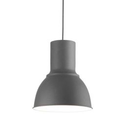 SOSPENSIONE SINGOLA DIAMETRO CM 23 O 46 IN METALLO COLORE ANTRACITE DESIGN MODERNO CRISTALENSI - Cristalensi Shop Online 2