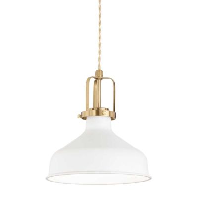 SOSPENSIONE SINGOLA VINTAGE 2 MISURE IN METALLO BIANCO O NERO CON GABBIA ORO LAMPADINA ATTACCO E27 CRISTALENSI - Cristalensi Sho