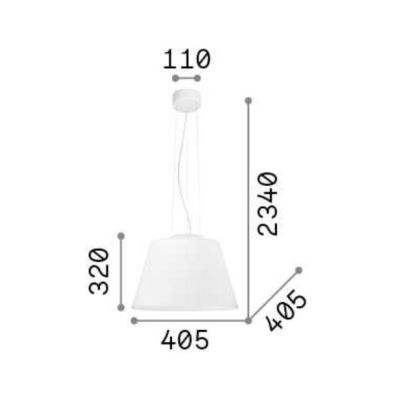 LAMPADARIO A SOSPENSIONE DIAMETRO 40 IN VETRO SOFFIATO BIANCO LATTE CRISTALENSI - Cristalensi Shop Online