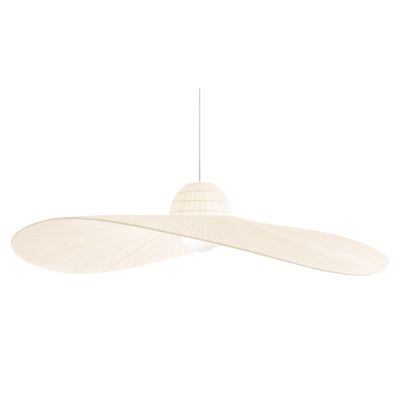 LAMPADARIO A SOSPENSIONE MODERNO IN TESSUTO DI RASO NERO, BIANCO O AVORIO DIAMETRO CM 110 CRISTALENSI - Cristalensi Shop Online