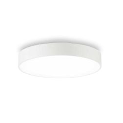 PLAFONIERA MODERNA IN 3 MISURE CON LED INTEGRATO LUCE 3000K O 4000K DOPPIA ILLUMINAZIONE BIANCA CRISTALENSI - Cristalensi Shop O 2