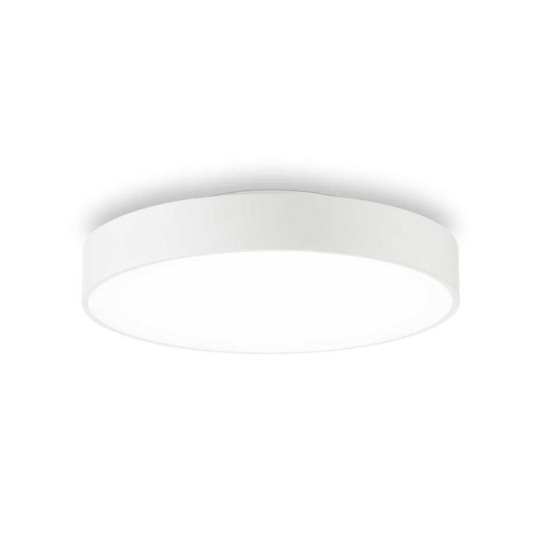 PLAFONIERA MODERNA IN 3 MISURE CON LED INTEGRATO LUCE 3000K O 4000K DOPPIA ILLUMINAZIONE BIANCA CRISTALENSI - Cristalensi Shop O