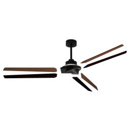 BRISA VENTILATORE 3 PALE LED 20W DIMMERABILE BIANCO O NERO CON TELECOMANDO INCLUSO PALE REVERSIBILI Mantra - Cristalensi Shop On 2