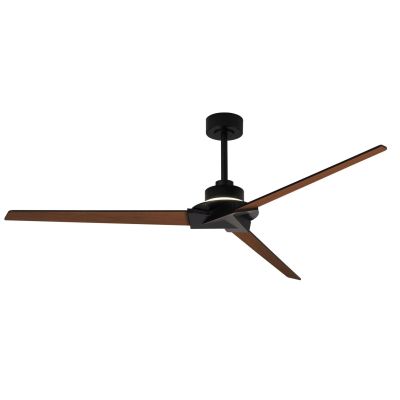 BRISA MINI VENTILATORE 3 PALE D151 CM LED 20W DIMMERABILE BIANCO O NERO CON TELECOMANDO E PALE REVERSIBILI Mantra - Cristalensi