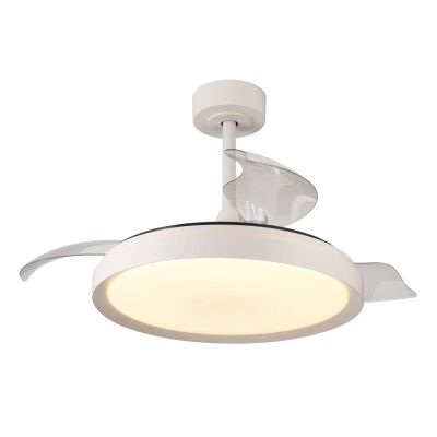 MISTRAL VENTILATORE CON PALE A SCOMPARSA LED 50W DIMMERABILE 3 COLORI TELECOMANDO INCLUSO Mantra - Cristalensi Shop Online