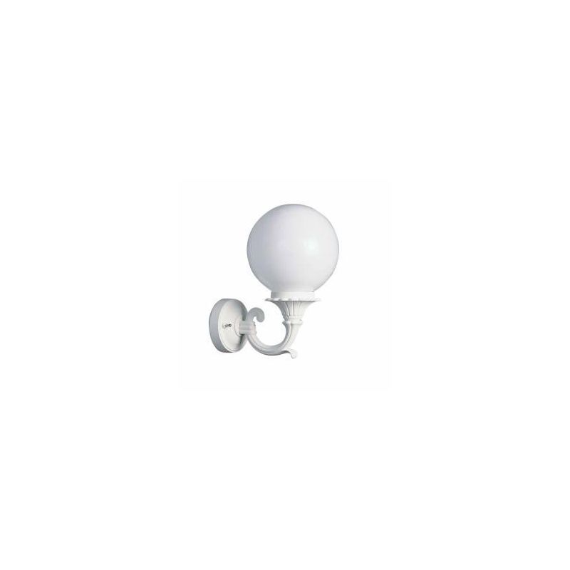 213 APPLIQUE IN ALLUMINIO CON DIFFUSORE IN POLICARBONATO Garden Luce - Cristalensi Shop Online