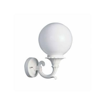 213 APPLIQUE IN ALLUMINIO CON DIFFUSORE IN POLICARBONATO Garden Luce - Cristalensi Shop Online