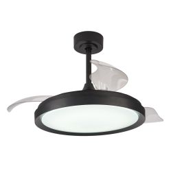 MISTRAL MINI VENTILATORE CON PALE A SCOMPARSA LED 40W DIMMERABILE 3 COLORI TELECOMANDO INCLUSO Mantra - Cristalensi Shop Online 2