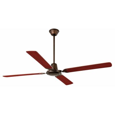 MALVINAS VENTILATORE A SOFFITTO SENZA LUCE IN MARRONE DIAMETRO 140 CM FARO VENTILATORI - Cristalensi Shop Online