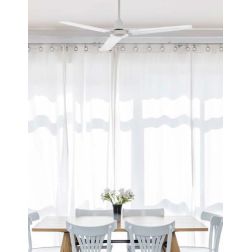 INDUS VENTILATORE DIAMETRO 140 CM IN METALLO BIANCO FARO VENTILATORI - Cristalensi Shop Online 2