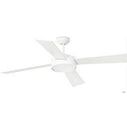 HYDRA VENTILATORE DA SOFFITTO 2 COLORI LED 22W D133 CM 4 PALE REVERSIBILI TELECOMANDO FARO VENTILATORI - Cristalensi Shop Online