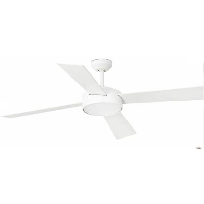 HYDRA VENTILATORE DA SOFFITTO 2 COLORI LED 22W D133 CM 4 PALE REVERSIBILI TELECOMANDO FARO VENTILATORI - Cristalensi Shop Online