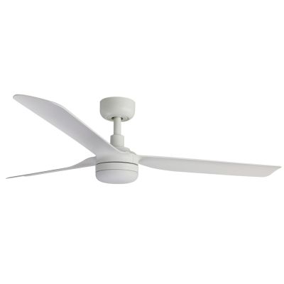 PUNT M VENTILATORE LED 35W IN 4 FINITURE CON 3 PALE IN ABS D132 CM CON TELECOMANDO INCLUSO FARO VENTILATORI - Cristalensi Shop O