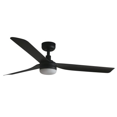 PUNT M VENTILATORE LED 35W IN 4 FINITURE CON 3 PALE IN ABS D132 CM CON TELECOMANDO INCLUSO FARO VENTILATORI - Cristalensi Shop O