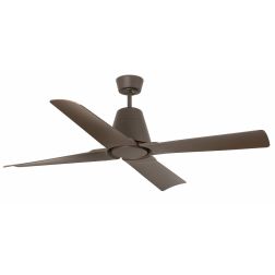 TYPHOON VENTILATORE DIAMETRO 130 CM SENZA LUCE 4 FINITURE COLORE IP44 CON TELECOMANDO FARO VENTILATORI - Cristalensi Shop Online